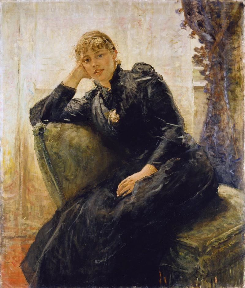 Ritratto di Teresa Karl, 1890 - Frankfurt A. M., Städelsches Kunstinstitut